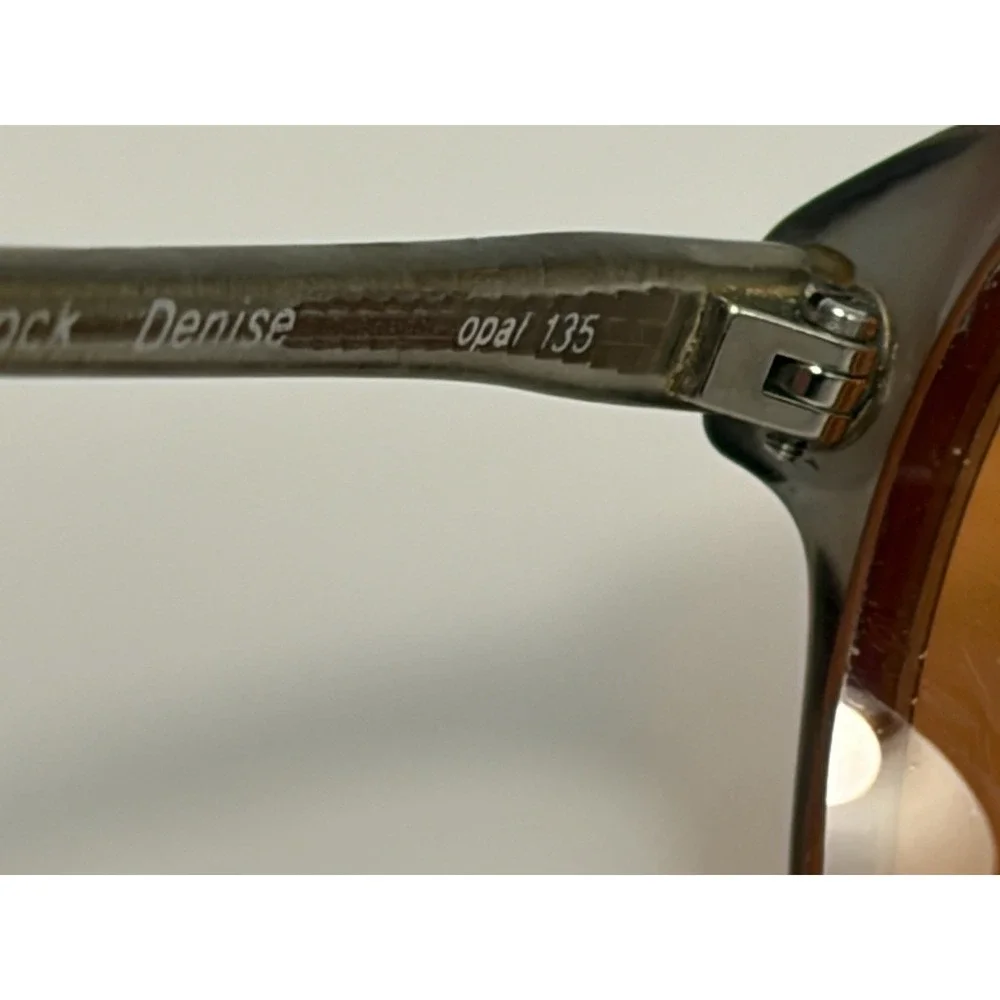 Rodenstock Denise Opal 135/Vtg Eyeglass Frames Only/Yellow/Hollywood/Retro/READ~